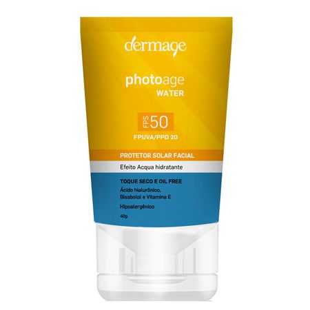 Protetor Solar Facial Dermage – Photoage Water FPS50 40g