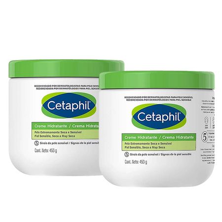 Cetaphil Kit com Dois Cremes Hidratantes Pele Extremamente Seca e Sensível Kit